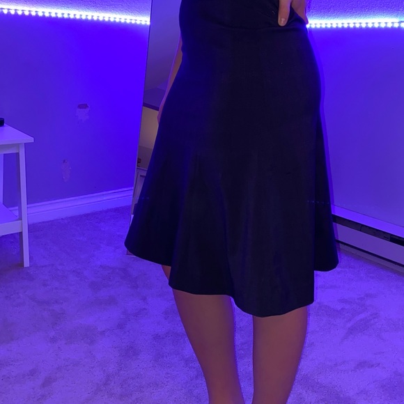 Patterned Black Skirt - Picture 2 of 3